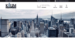 Desktop Screenshot of kalimassociates.com